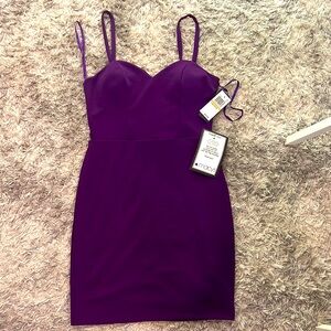 City studio purple dress